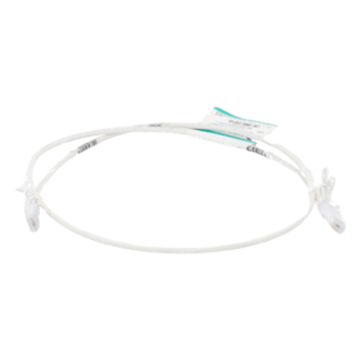 Cable de Parcheo TX6, UTP Cat6, Diámetro Reducido (28AWG), Color Blanco Mate, 2 ft. - Imagen 3