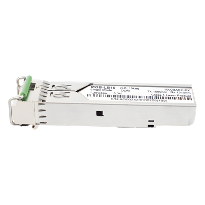 Transceptor mini-GBIC SFP 1G / WDM BiDi LC / Monomodo 10 km (32.8 ft) / TX 1550nm RX 1310nm / Requiere par MGB-LA10 - Imagen 5