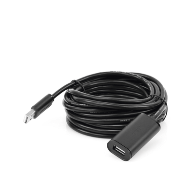Cable de Extensión Activo USB 2.0 / 5 Metros / Macho-Hembra / Booster individual FE1.1S incorporado / Velocidad de hasta 480 Mbps / Ideal para impresoras, consolas , Webcam, etc. - Imagen 5