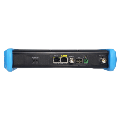 Tester de Video Profesional | Pantalla 7"| Prueba IP/HD/Analógicas | TVI/CVI/AHD/CVBS | IP ONVIF | 4K/8K | H.264/H.265 | HDMI | PTZ | Scanner IP | TDR | Salidas 12V/24V/PoE | Activación Simultanea. - Imagen 3