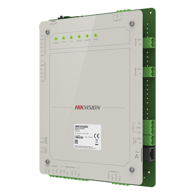 Controlador de Acceso 1 Puerta Administrable en la Nube con Hik-Connect Teams / Interfaz Web / 2 Lectores de Huella o Tarjeta / 100,000 Tarjetas / 10,000 Huellas / Incluye Gabinete y Fuente de Alimentación 12v 4A / Soporta Batería de Respald - Imagen 4