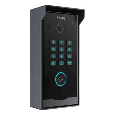 Videoportero Slim IP SIP con Cámara HD, IP IP65, Teclado Numérico y Relé, Apertura por BLE, Tarjeta, Remoto, Protocolo ONVIF, Compatible con App Fanvil Link - Imagen 4