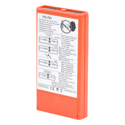 Simulador de rotura de vidrio para pruebas de detectores FlexGuard, modos manual y flex, con activación remota hasta 10 pies - Imagen 4