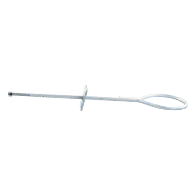Ancla de Losa o Pared de 63-65 cm. de 13 cm diámetro de argolla. Galvanizado Electrolítico. - Imagen 3