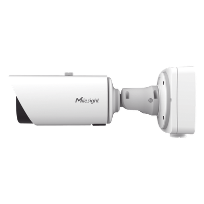 Cámara IP Bullet Motorizada Pro con IA / 4K Ultra HD 5MP / Lente Motorizado 2.7-13.5mm / WDR 120dB / Iluminación 0.002Lux / IR 100m / PoE+ / IP67 IK10 / Analítica Inteligente / Cumplimiento NDAA / ONVIF y VMS