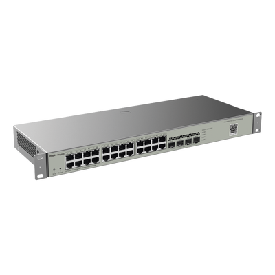 Switch Administrable L2, 24 Puertos Eth 1G, 4 puertos SFP 1G, Administración Remota en la Nube. - Imagen 4