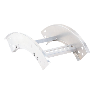 Curva Vertical Exterior de Aluminio de 90° Perfil Z / Peralte 3 1/4" / Ancho 12" / Radio 8" / Incluye Tornillería (CHVE90EZ314R8X12AK) - Imagen 3