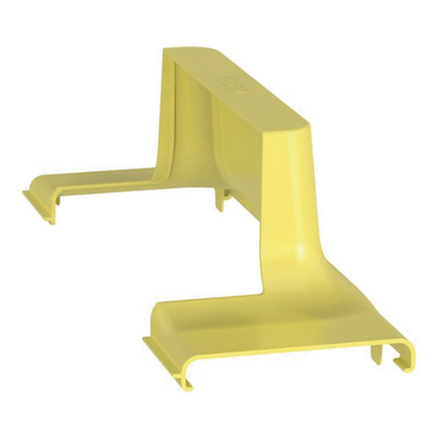Tapa de Bajada Vertical / Canaleta FiberRunner 4X4 / Radio de Curvatura 50.8 mm / ABS de Alta Resistencia / Color Amarillo - Imagen 3