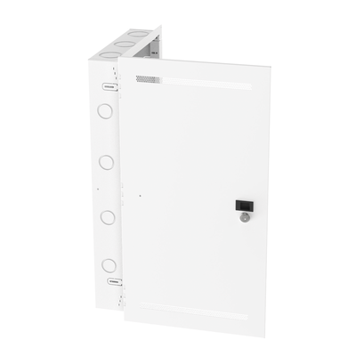 Gabinete Multipropósito de Montaje en Pared, de 28 in de Altura, Con Puerta Reversible, Fabricado en Acero, Color Blanco - Imagen 5