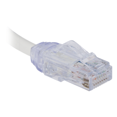 Cable de Parcheo UTP, Cat6A, Diámetro Reducido (28 AWG), CM/LSZH, Color Blanco Mate, 20.3 cm (8 Pulgadas) - Imagen 3