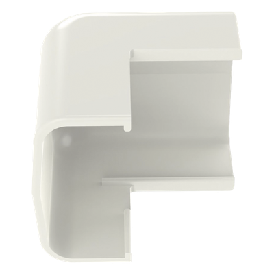Esquinero exterior, para uso con canaleta LD5, material ABS, Color Blanco Mate - Imagen 4