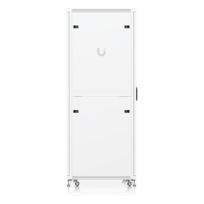 UACC Rack Cabinet 42U (600 × 800 mm) – Gabinete de Piso Totalmente Ensamblado con Ventiladores Integrados, Paneles Removibles, Ruedas con Seguro y Puerta Frontal de Vidrio Templado - Imagen 3