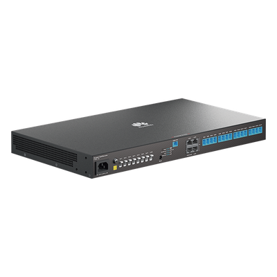 HUAWEI MiniFTTO - Gateway Óptico / 4 puertos GE (WAN/LAN) + 1 puerto XGPON (SC/UPC) + 8 puertos PoF (XC/UPC) + 16 puertos GPON(SC/UPC) /  VPN / VLANs /  Wi-Fi Roaming / Firewall / Administración Nube