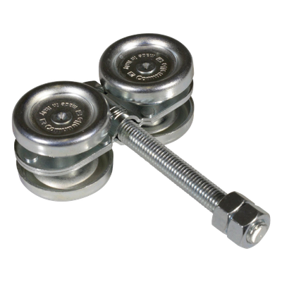 ECO KIT 4C - M / Kit de Carretillas de Cuatro Ruedas / Carga Soportada de 150 lbs / Incluye Dos Carretillas Para Puertas Colgantes 