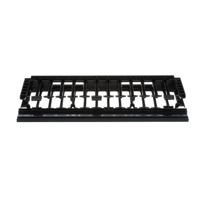 Organizador de Cables Horizontal NetManager de Alta Densidad, Sencillo (Solo Frontal), Para Rack de 19in, 1UR - Imagen 5