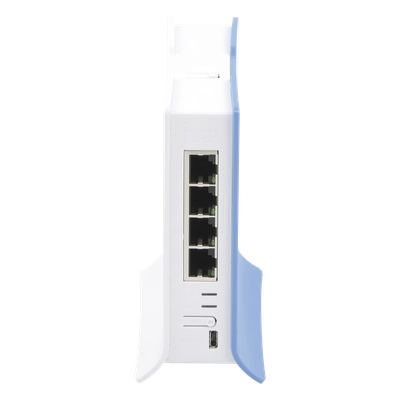 (hAP lite TC) 4 Puertos Fast Ethernet, Wi-Fi 2.4 GHz 802.11 b/g/n y base tipo Torre - Imagen 3