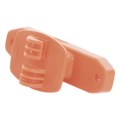 Aislador de Paso Naranja Reforzado para Cercos Eléctricos / Aislamiento hasta 18 kV / Resistente a Clima Extremo / Polipropileno y Policarbonato - Imagen 5