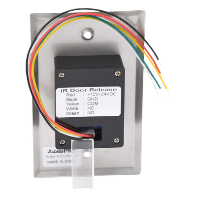 Botón de Salida sin Contacto con Control Remoto / Iluminación LED / Distancia de Detección Touch Ajustable - Imagen 4