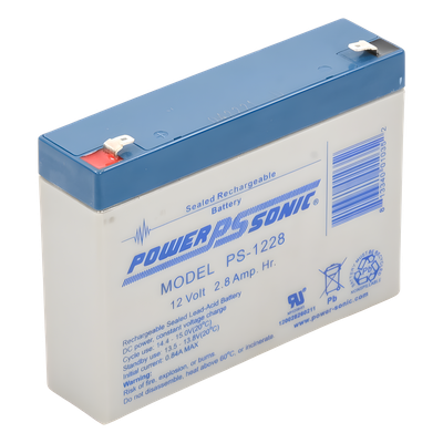 Batería 12V, 2.8AH, Para Respaldo, Tecnologías AGM/VRLA, 5 Años Vida Útil, Terminales F1, Reconocida UL - Imagen 4