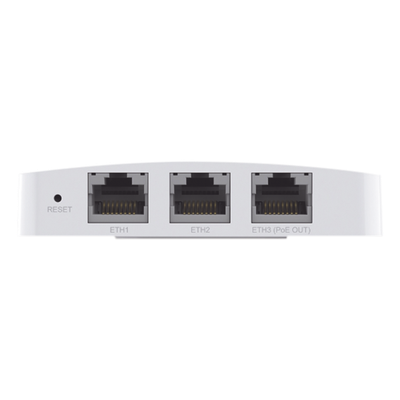 Punto de acceso Omada doble banda 802.11ac, PoE 802.3af/at, MU-MIMO, MIMO 2x2 diseño placa de pared con tres puertos adicionales, soporta hasta 100 clientes. - Imagen 4