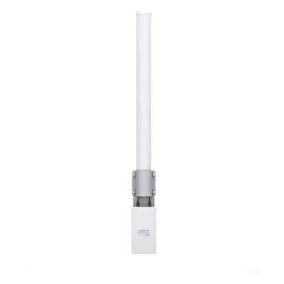 Antena omnidireccional, potente cobertura de 360°, doble polaridad MIMO 2x2, frecuencia 2 GHz (2.35-2.55 GHz) de 13 dBi