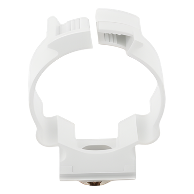 Soporte de collar (Abrazadera), PVC Auto-extinguible, cerrado para tubería de 32 mm - Imagen 4