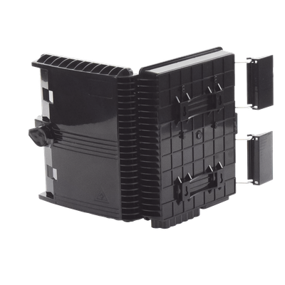 Cierre de Empalme para 24 Fusiones de Fibra Óptica, Interior/Exterior, con 8 Acopladores SC/APC y Splitter 1x8 SC/APC Incluido, IP65 - Imagen 4