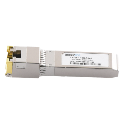 Transceptor Óptico SFP+ a RJ45 /10 Gbps / Conector RJ45 / 10GBASE-T / Distancia de hasta 30 m. - Imagen 4