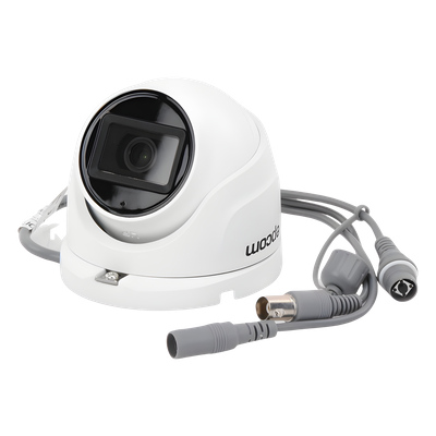 AUDIO POR COAXITRON / Turret TURBOHD 5 Megapixel / Angulo de vision 85.5° / Lente 2.8 mm / 30 mts IR EXIR / Exterior IP67 / 4 Tecnologías / dWDR - Imagen 4