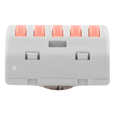 Conector Compacto para 1 Cable de Entrada 4 Cables de Salida / Cables Compatibles 12AWG-28AWG - Imagen 5