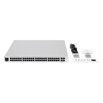 UniFi Switch USW-Pro-48-POE Gen2, Capa 3 de 48 puertos PoE 802.3at/bt + 4 puertos 1/10G SFP+, 600W, pantalla informativa - Imagen 7
