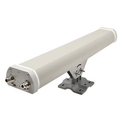Antena Sectorial de 70° de Apertura en 2.4 GHz de 14 dBi de Ganancia, Con 2 Conectores N-Hembra, Polaridad Cruzada - Imagen 3