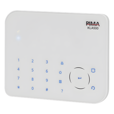 Teclado LED para Armar/Desarma, Compatible con panel FORCE. Teclas Touch - Imagen 3