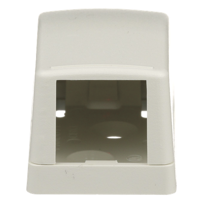 Caja de Montaje en Superficie, Para 1 Módulo Mini-Com, Color Blanco Mate - Imagen 3