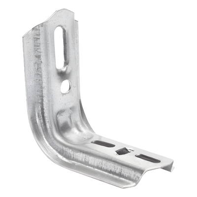Ménsula omega tipo L 110mm inteligente, para montar charola de 50 a 100mm en pared o muro