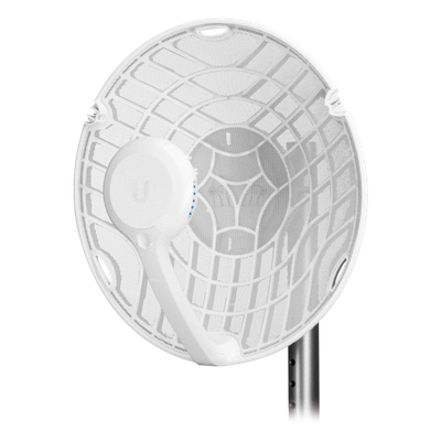 Radio de Backhaul de alta capacidad, tecnología airFiber hasta 1 Gbps, 60 GHz con failover en 5 GHz, con antena integrada de 38 dBi y 11 dBi respectivamente