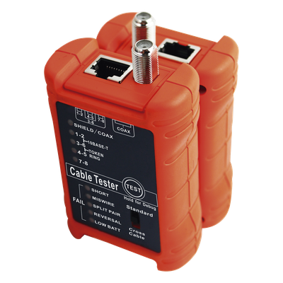 Tester Profesional para Mapeo de Cables de Red/Coaxiales - Imagen 4