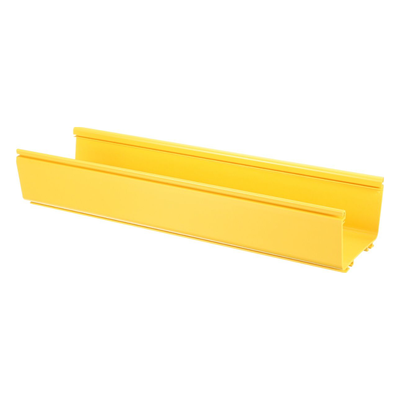 Canaleta FiberRunner™ 6X4, de PVC Rígido, Color Amarillo, 1.8 m de Largo - Imagen 4