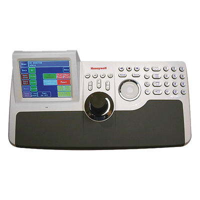 Teclado joystick programable con pantalla LCD táctil a color y PoE para control de sistemas de videovigilancia