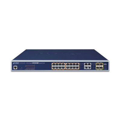 Switch administrable L2, 16 puertos 10/100/1000T Ultra PoE + 4 puertos Gigabit Combo TP/SFP - Imagen 6