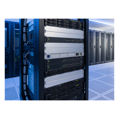 Tapa Ciega Para Rack Estándar de 19in, Plano, de Acero, 2 UR, Color Gris - Imagen 3