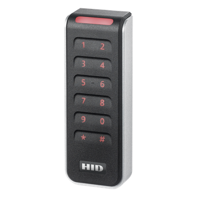 Lector con Teclado Capacitivo SIGNO Multitecnologia/ 20KTKS-00-000000/ Garantia de Por Vida/ Terminal Strip /Wiegand & OSDP