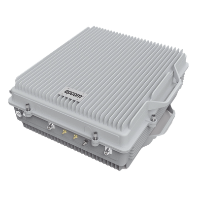 (HASTA 4 KILÓMETROS) Amplificador de Señal Celular 4G de ALTA POTENCIA: Especial para Crear una Zona Celular en Áreas Rurales o Comunidades Alejadas. 95 dB de Ganancia, 20 Watts de Potencia, 1700/2100 MHz.