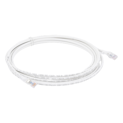 Patch Cord MC6 Modular Cat6 UTP, CM/LS0H, 4.57 Metros (15 Pies), Color Blanco - Imagen 6