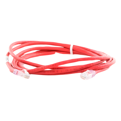 Cable de Parcheo UTP Categoría 6, con Plug Modular en Cada Extremo - 3 Metros (9.84 Pies) - Rojo - Imagen 6