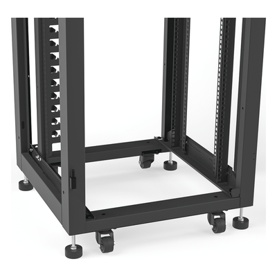 Gabinete para Telecomunicaciones Rack Estándar de 19", 42UR, 600 mm Ancho x 600 mm Profundidad. Fabricado en Acero, Se envía el Gabinete Armado. - Imagen 14