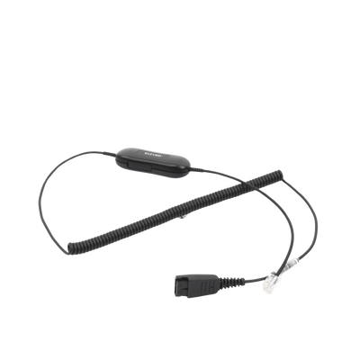 Cable para diademas BIZ1500, BIZ2300 y BIZ2400, para compatibilidad con telefonos AVAYA 96xx/16xx QD a RJ-9 (88001-03) (88001-04) - Imagen 5