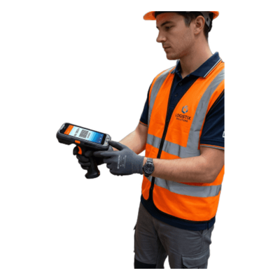 Mango de Gatillo Ergonómico / Pistola de Escaneo / Compatible SUNMI L3RFID / Botón de Escaneo Integrado / Reducción de Fatiga Laboral / Material ABS Industrial - Imagen 3