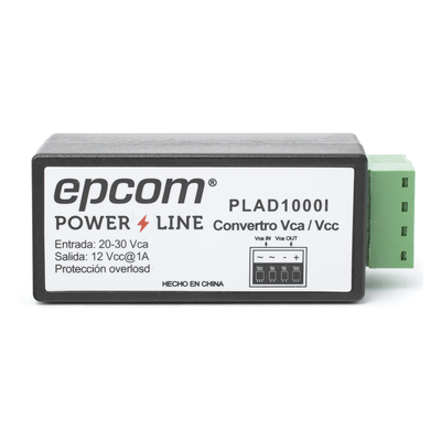 (2 en 1) Convertidor de Energía 24 Vca a 12 Vcc (CA a CD) y Filtro Contra Ruido para Cámaras / Voltaje de Entrada 20~30 Vca / Salida 12Vcc @ 1 A / ENVIO DE ENERGIA A LARGAS DISTANCIAS / Terminales Tipo Tornillo. - Imagen 5