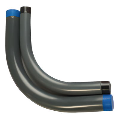 Codo Conduit  Rígido de Aluminio de 3/4” (19 mm)/ Recubierto de PVC / Interior de Uretano.
